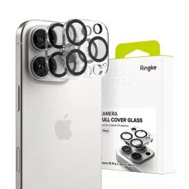   iPhone 16 Pro / 16 Pro Max Kameravédő - Ringke Full Cover Glass x 2 db