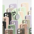 iPhone 16 Pro Max Tok - Ringke Silicone Magnetic - Pink