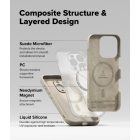 iPhone 16 Pro Max Tok - Ringke Silicone Magnetic - Zöld