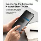 iPhone 16 Pro Max Kijelzővédő Üvegfólia - Ringke Easy Slide Privacy x 2 db