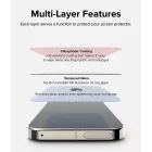 Google Pixel 9 / 9 Pro Kijelzővédő Üvegfólia - Ringke Easy Slide x 2 db