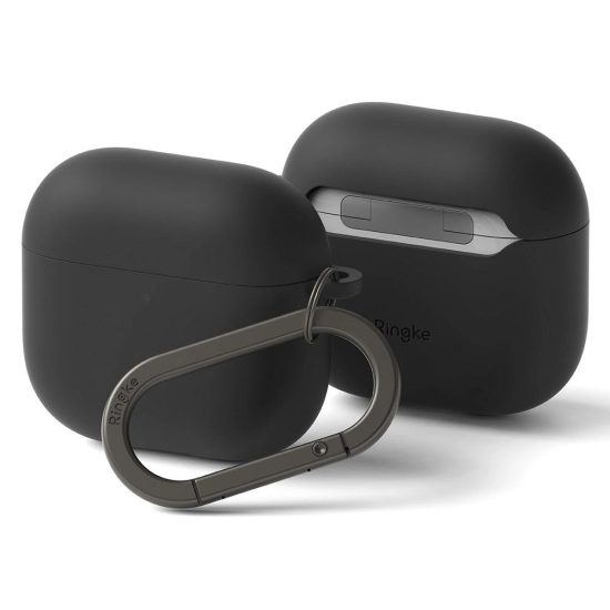 Apple AirPods 4 Tok - Ringke Silicone - Fekete