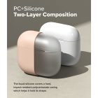 Apple AirPods 4 Tok - Ringke Silicone - Bézs