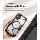 Iphone 16 Tok - Ringke Fusion X Magnetic - Fekete