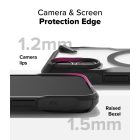 Iphone 16 Tok - Ringke Fusion X Magnetic - Fekete