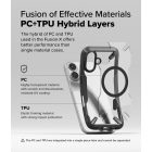 Iphone 16 Tok - Ringke Fusion X Magnetic - Fekete