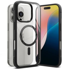 iPhone 16 Pro Tok - Ringke Fusion Bold Magnetic - Fekete
