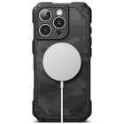iPhone 16 Pro Max Tok - Ringke Rugged Gear Magnetic - Fekete Camo