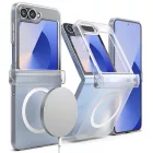 Samsung Galaxy Z Flip 6 Tok - Ringke Slim Hinge Magnetic - Áttetsző