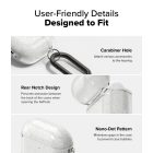 AirPods 4 Tok - Ringke Air - Átlátszó-Csillámos