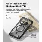 Oneplus 13 Tok - Ringke Fusion X Magnetic - Fekete