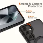 Samsung Galaxy S25 Tok - Tech-Protect MagRing MagSafe - Matt-Fekete