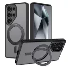 Samsung Galaxy S25 Ultra Tok - Tech-Protect MagRing MagSafe - Matt-Fekete