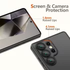 Samsung Galaxy S25 Ultra Tok - Tech-Protect MagFlex MagSafe - Átlátszó-Fekete