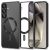 Samsung Galaxy S25+ Plus Tok - Tech-Protect MagMat MagSafe - Átlátszó-Fekete