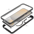 Samsung Galaxy S25 Tok - Tech-Protect Defense MagSafe - Fekete