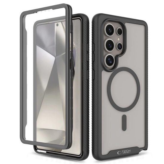 Samsung Galaxy S25 Ultra Tok - Tech-Protect Defense MagSafe - Fekete