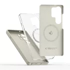 Samsung Galaxy S25 Ultra Tok - Tech-Protect Liquid Silicone MagSafe - Bézs