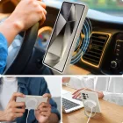 Samsung Galaxy S25 Ultra Tok - Tech-Protect Liquid Silicone MagSafe - Bézs