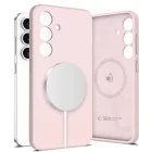 Samsung Galaxy S25 Tok - Tech-Protect Liquid Silicone MagSafe - Pink