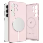 Samsung Galaxy S25 Ultra Tok - Tech-Protect Liquid Silicone MagSafe - Pink