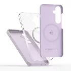 Samsung Galaxy S25 Tok - Tech-Protect Liquid Silicone MagSafe - Lila