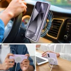 Samsung Galaxy S25 Tok - Tech-Protect Liquid Silicone MagSafe - Lila