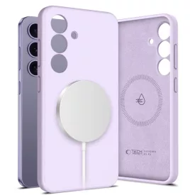   Samsung Galaxy S25+ Plus Tok - Tech-Protect Liquid Silicone MagSafe - Pink