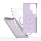 Samsung Galaxy S25 Ultra Tok - Tech-Protect Liquid Silicone MagSafe - Lila