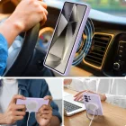Samsung Galaxy S25 Ultra Tok - Tech-Protect Liquid Silicone MagSafe - Lila