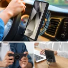 Samsung Galaxy S25 Ultra Tok - Tech-Protect Liquid Silicone MagSafe - Fekete