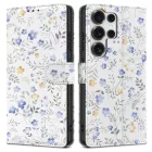 Samsung Galaxy S25 Ultra Tok - Tech-Protect Wallet - Virágos