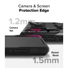 Samsung Galaxy S25 Ultra Tok - Ringke Fusion X - Fekete Camo