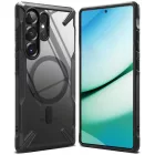 Samsung Galaxy S25 Ultra Tok - Ringke Fusion X Magnetic - Fekete