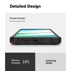 Samsung Galaxy S25 Ultra Tok - Ringke Rugged Gear - Fekete
