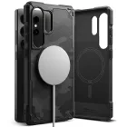 Samsung Galaxy S25 Ultra Tok - Ringke Rugged Gear Magnetic - Fekete Camo
