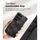 Samsung Galaxy S25 Ultra Tok - Ringke Rugged Gear Magnetic - Fekete Camo