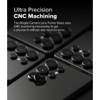 Samsung Galaxy S25 Ultra Lencsevédő - Ringke Camera Lens Frame Glass x 2 db - Fekete