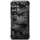 Samsung Galaxy S25+ Plus Tok - Ringke Fusion X - Fekete Camo