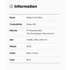 Samsung Galaxy S25 Tok - Ringke Fusion Bold - Fekete