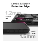 Samsung Galaxy S25 Tok - Ringke Fusion X - Fekete