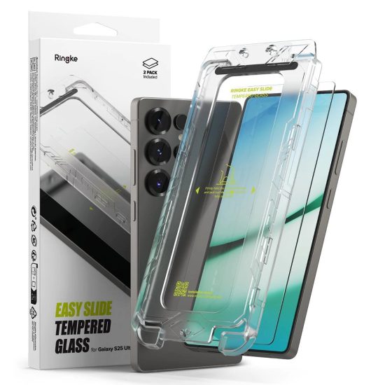 Samsung Galaxy S25 Ultra Kijelzővédő Üvegfólia - Ringke Easy Slide x 2 db