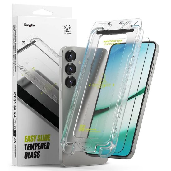 Samsung Galaxy S25 Kijelzővédő Üvegfólia - Ringke Easy Slide x 2 db