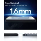 Samsung Galaxy S25+ Plus Tok - ESR Classic Hybrid Halolock - Átlátszó-Fekete