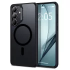 Samsung Galaxy S25+ Plus Tok - ESR Classic Hybrid Halolock - Áttetsző-Fekete