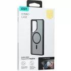Samsung Galaxy S25+ Plus Tok - ESR Classic Hybrid Halolock - Áttetsző-Fekete