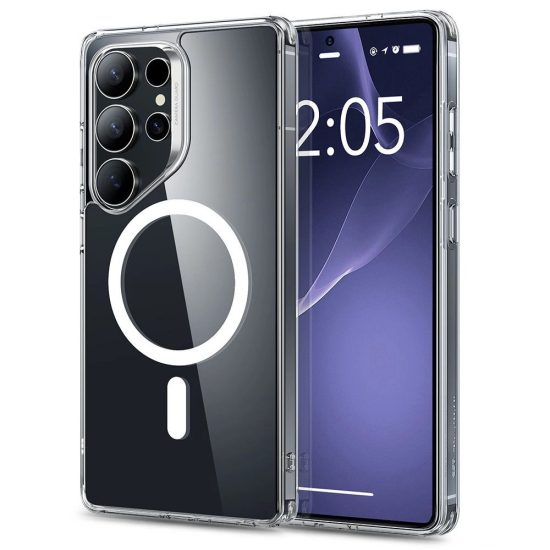 Samsung Galaxy S25 Ultra Tok - ESR Classic Hybrid Halolock - Átlátszó