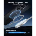 Samsung Galaxy S25 Ultra Tok - ESR Classic Hybrid Halolock - Átlátszó