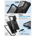 Samsung Galaxy S25+ Plus Tok - Supcase i-Blason Armorbox MagSafe - Fekete