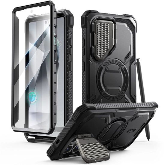 Samsung Galaxy S25 Ultra Tok - Supcase i-Blason Armorbox MagSafe - Fekete